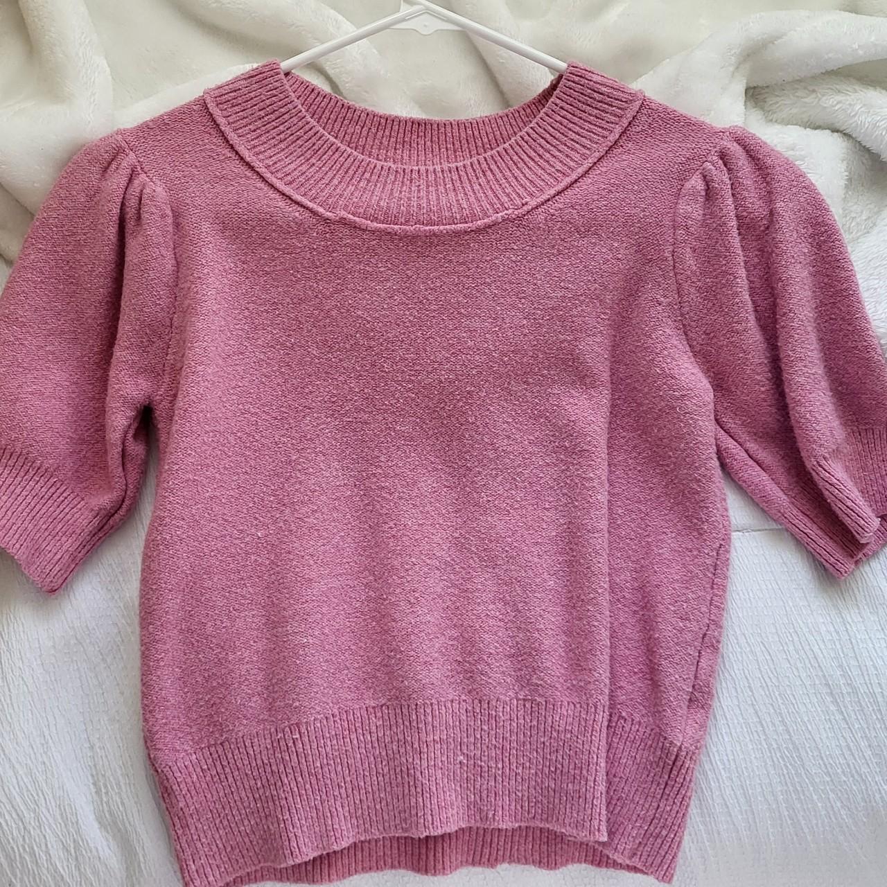 cute pink top by happily grey - Depop