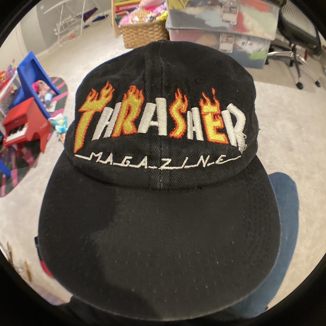 Thrasher flame clearance cap