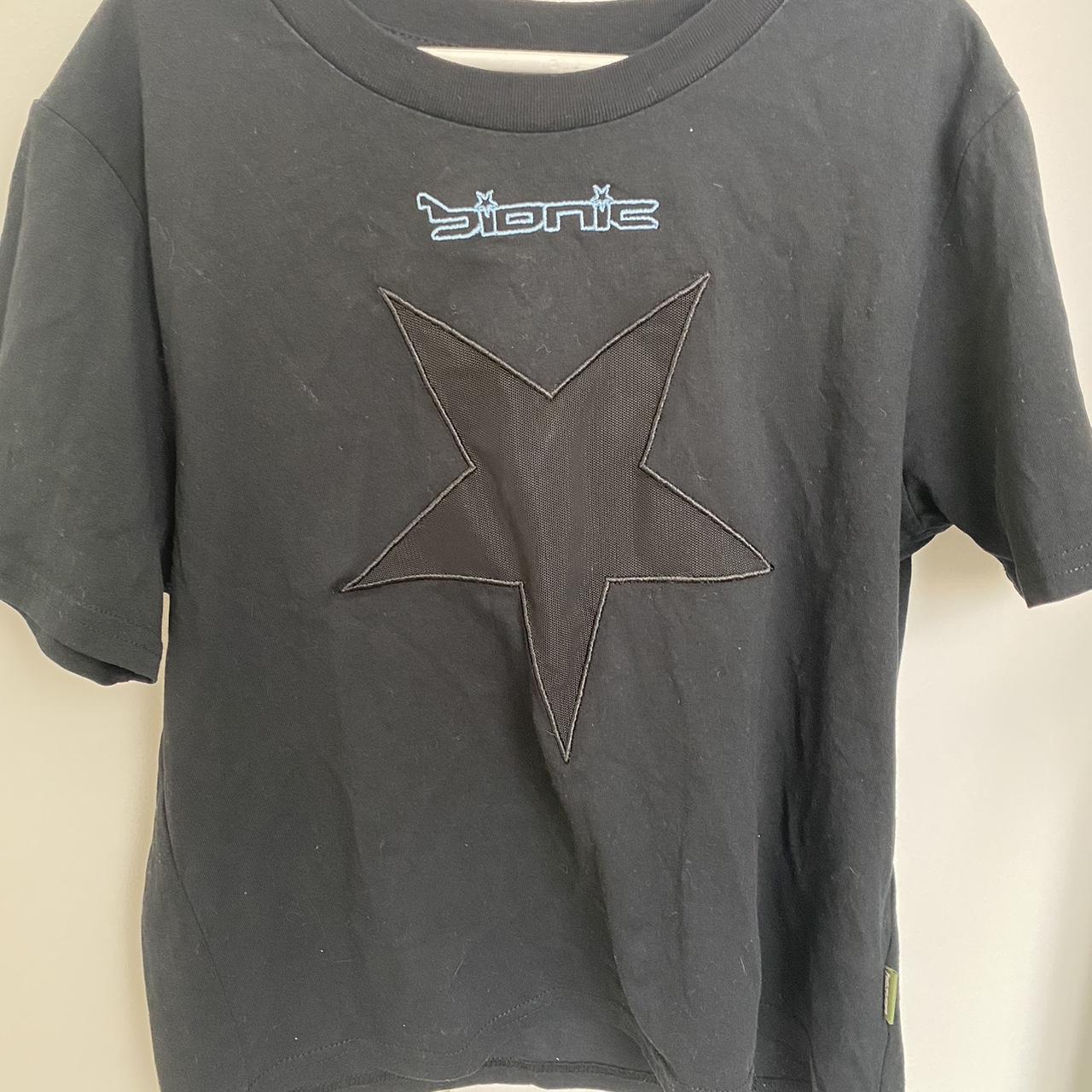 Heaven by Marc Jacobs star mesh baby T. Good... - Depop