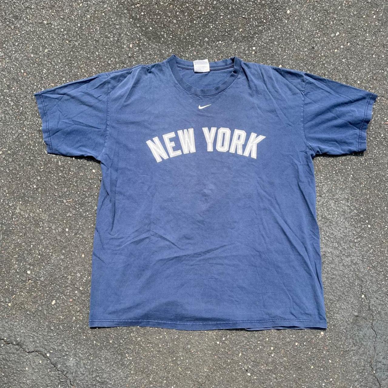 nike-men-s-navy-and-grey-t-shirt-depop