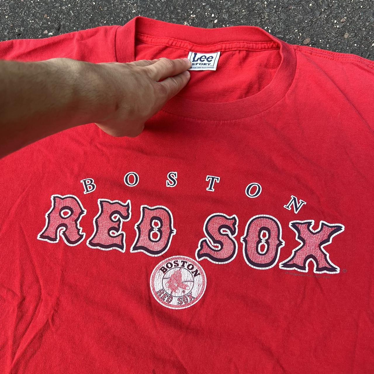 Vintage Red Sox tee #boston #mlb #redsox #leesport - Depop