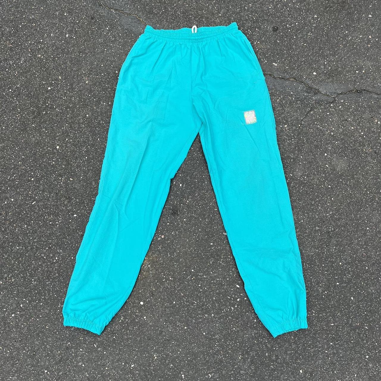 Vintage nylon track pants, 90s surf style 90s pants.... Depop