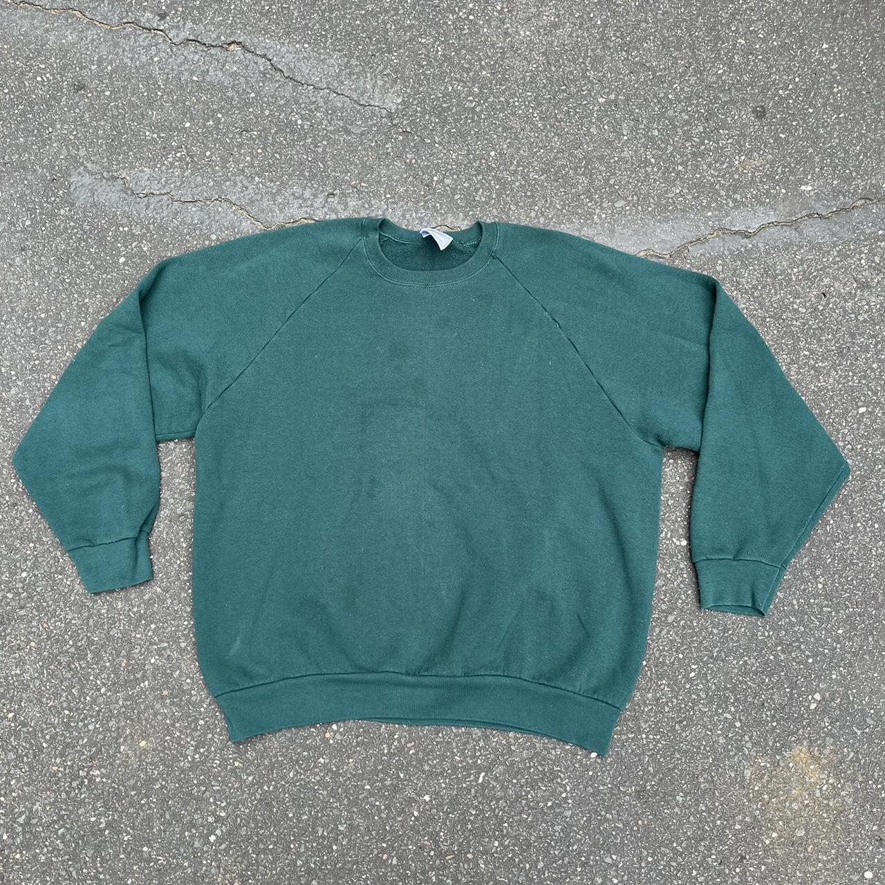 Vintage fruit of the loom crewneck sweatshirt. In... - Depop