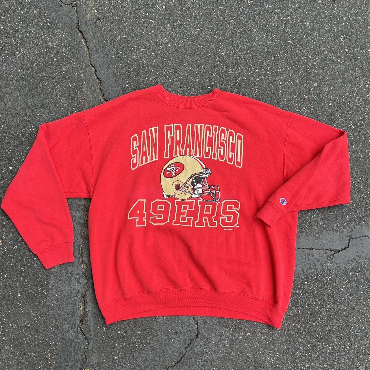 Vintage Champion San Francisco 49ers Crew Neck Sweatshirt