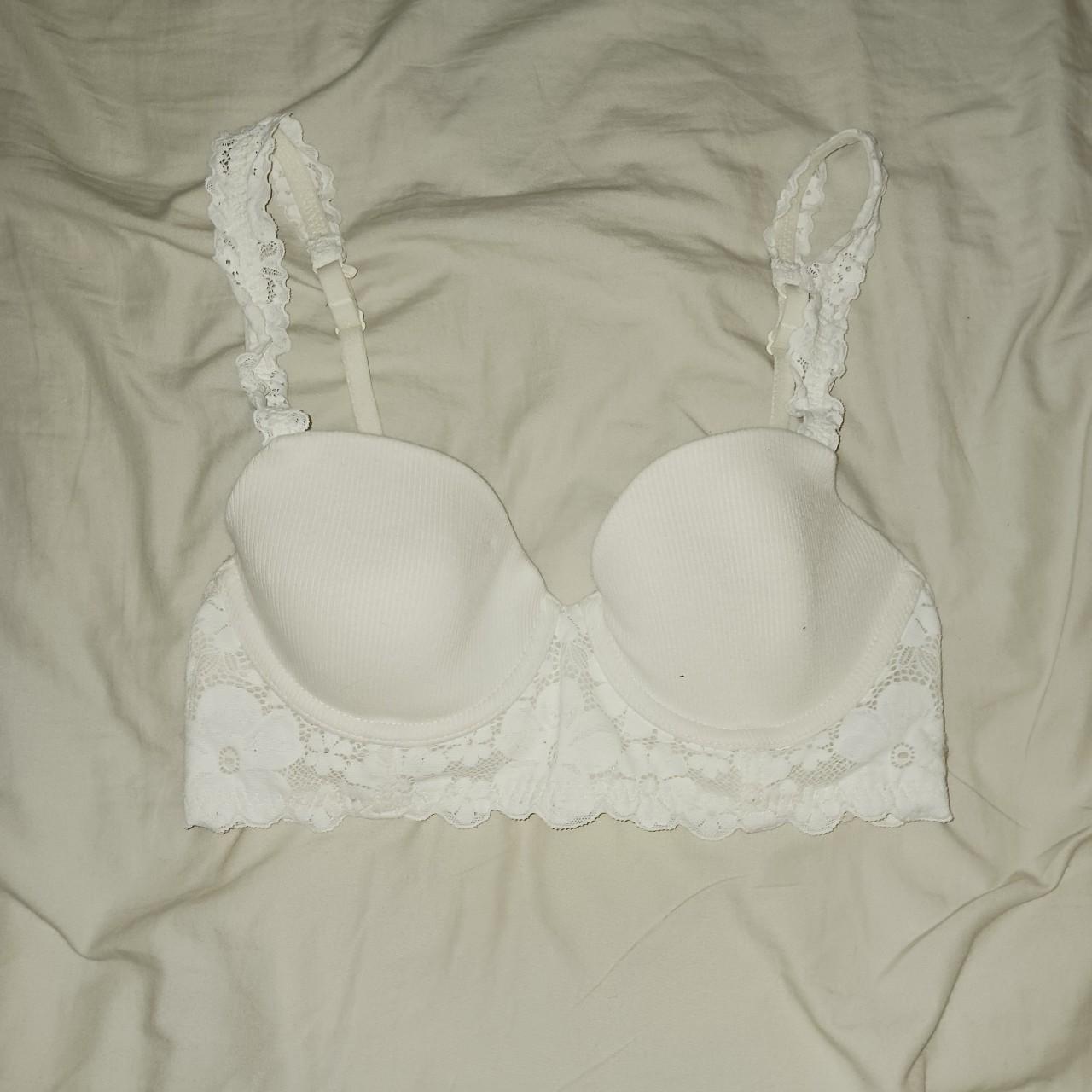 White aerie bralette Great condition only worn... Depop