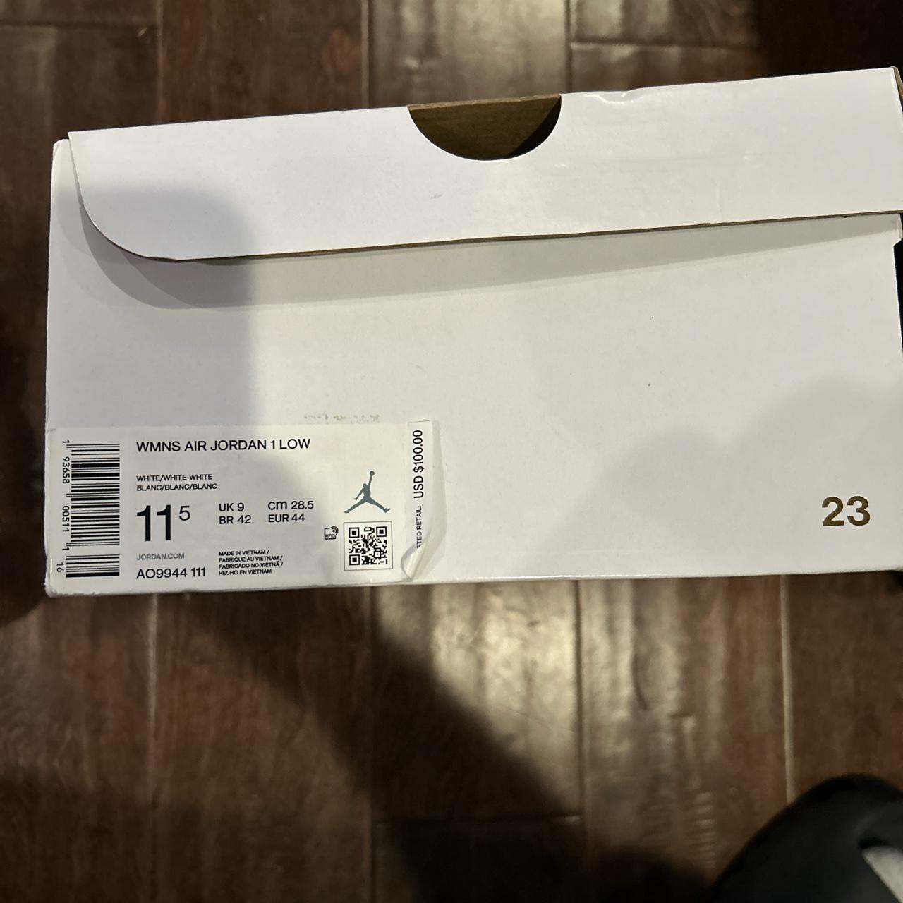jordan 1 white size 9