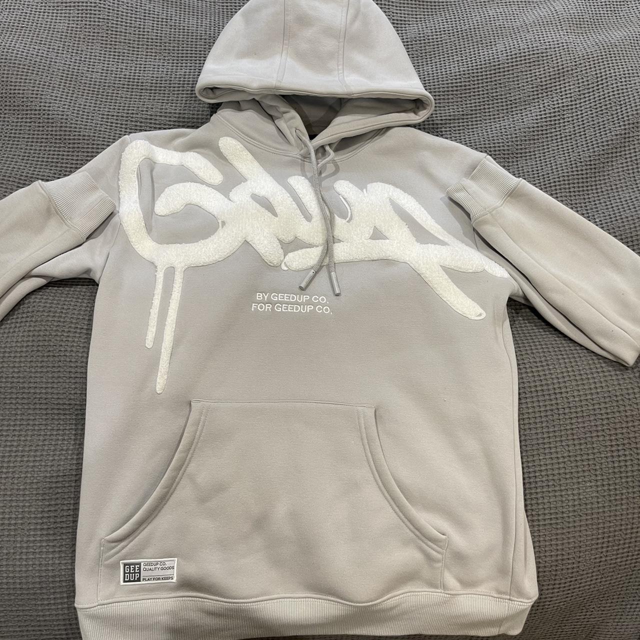 Geedup hoodie size medium, worn once - Depop