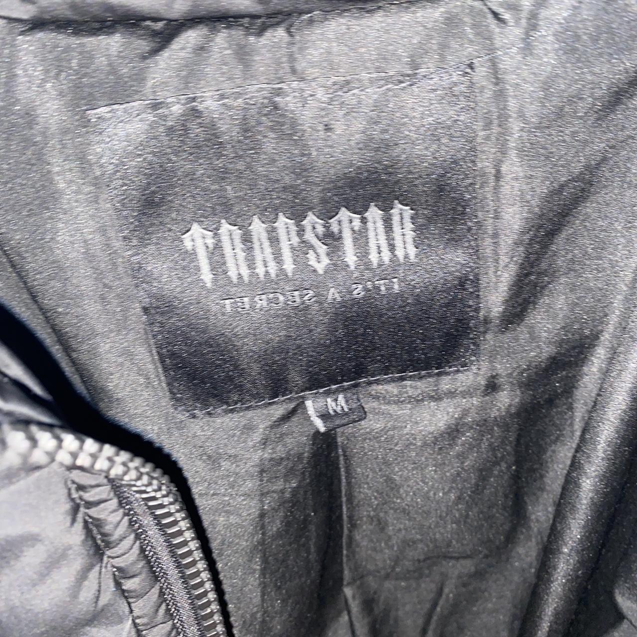 Trapstar Men's Black and White Coat | Depop