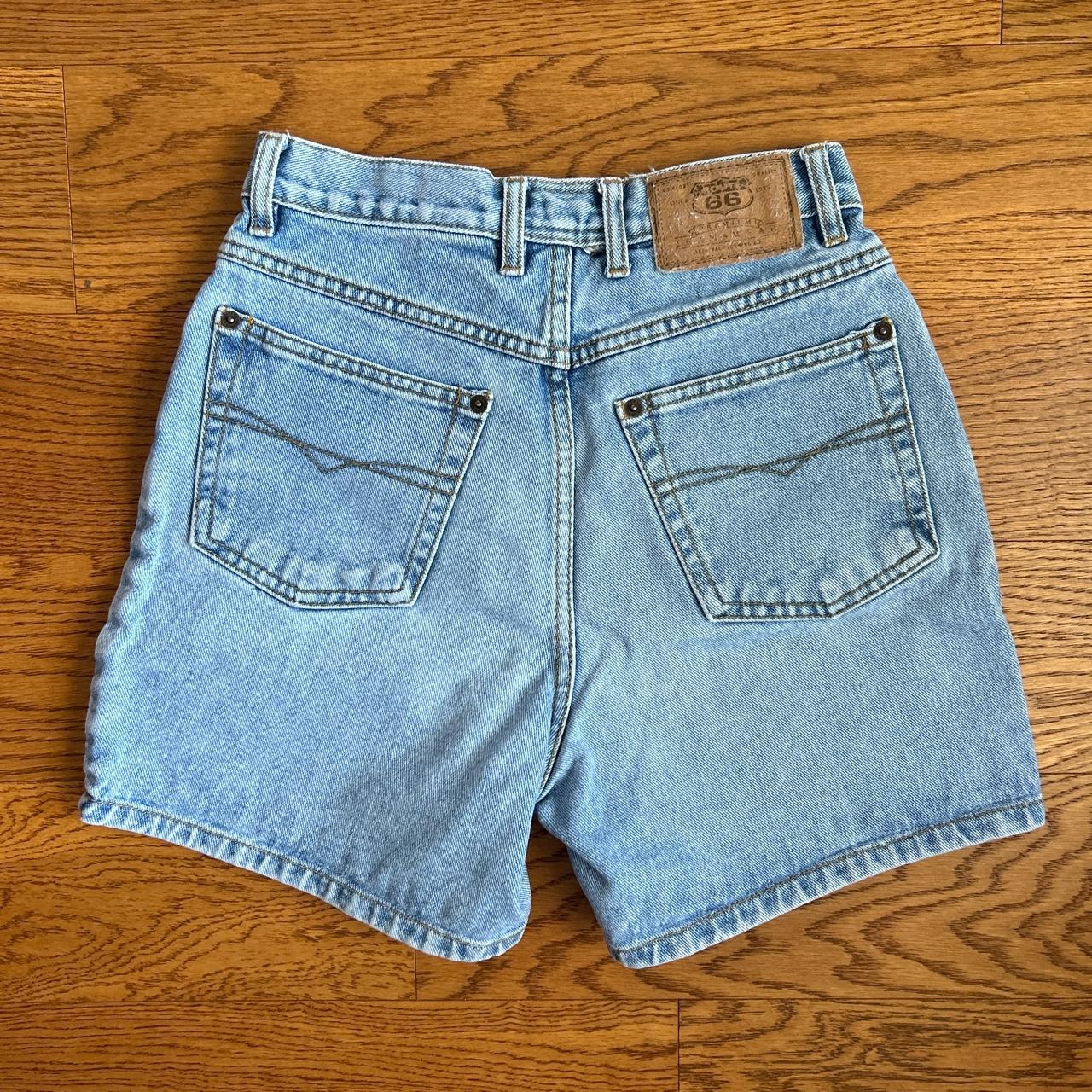 Route 66 Women's Blue Shorts | Depop