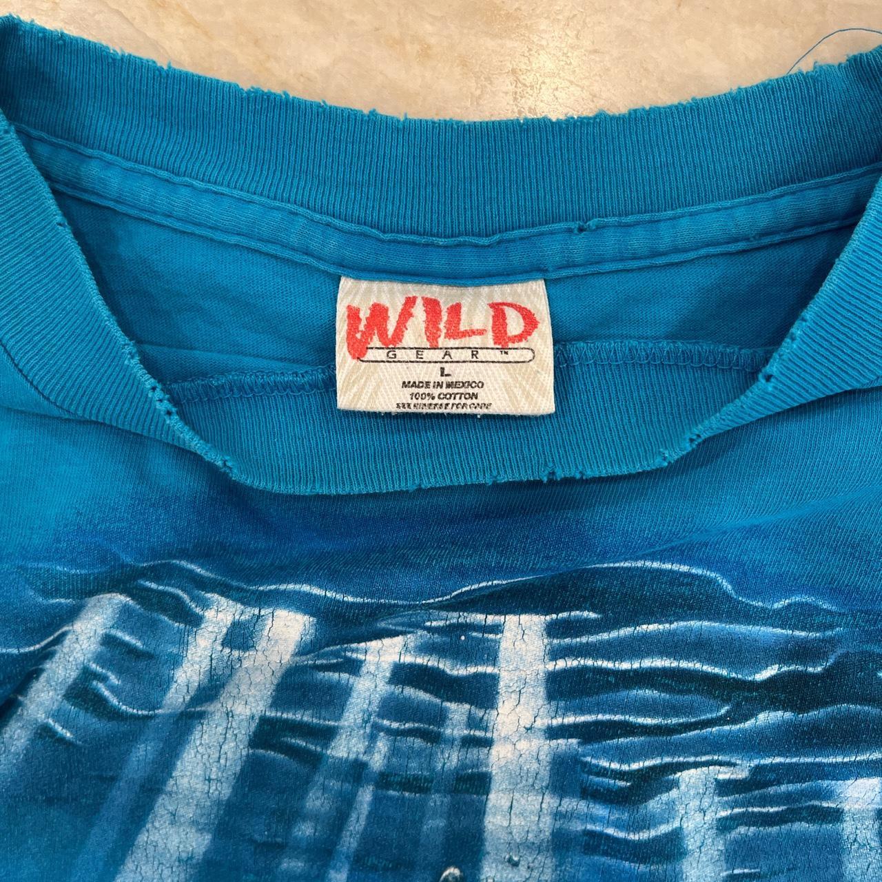 Wild Men's Blue T-shirt (3)