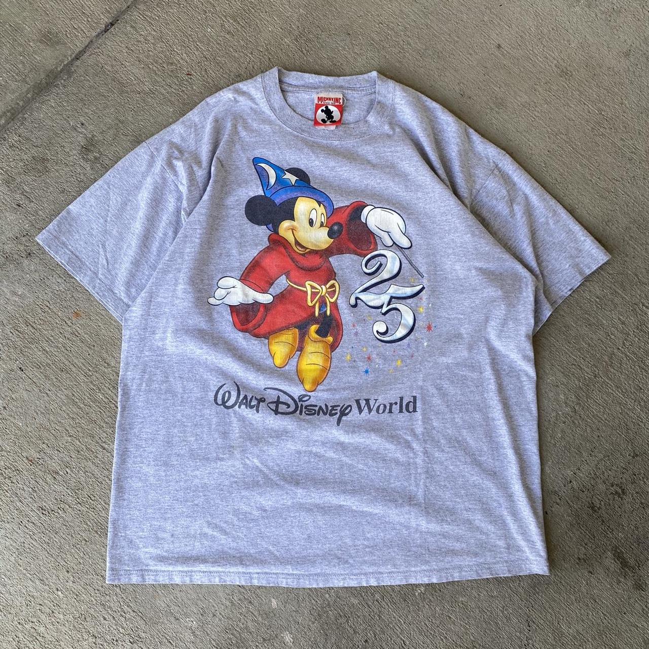 Mickey & Co. Men's Grey T-shirt | Depop