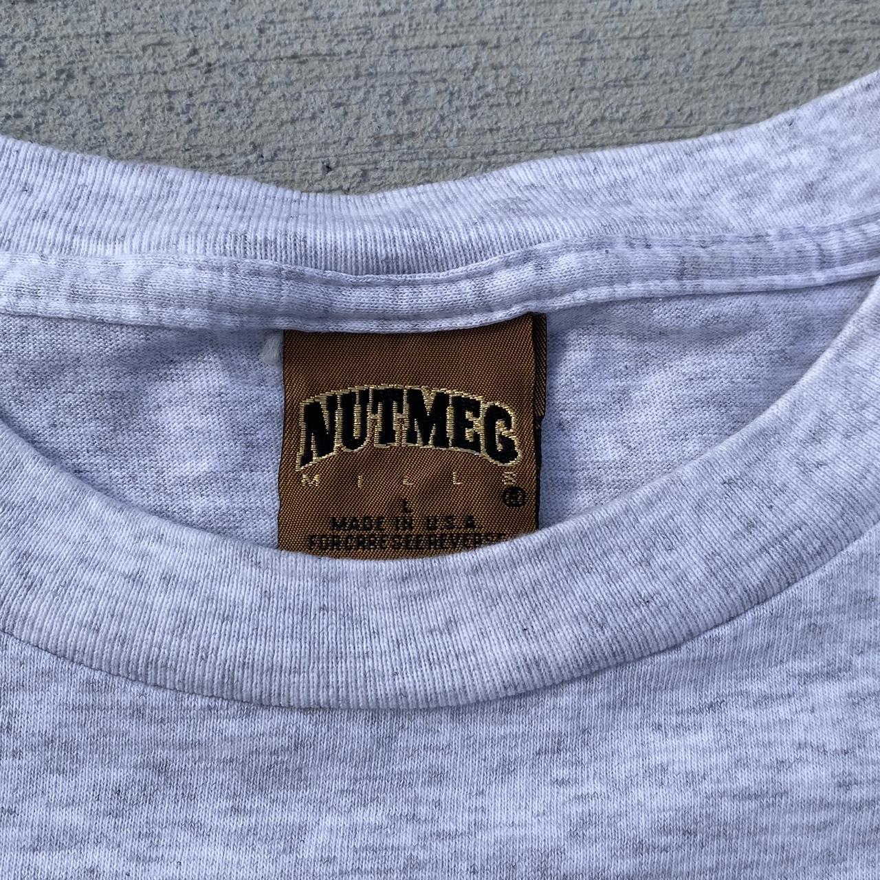Nutmeg Men's Grey T-shirt | Depop
