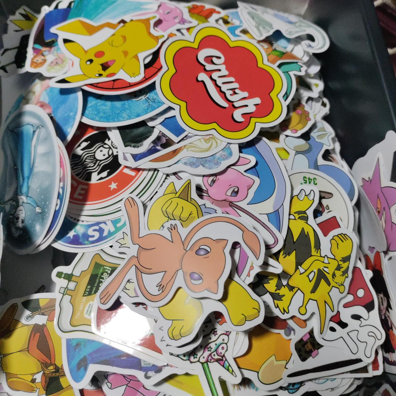 A bunch of random stickers that I'm trying to get - Depop