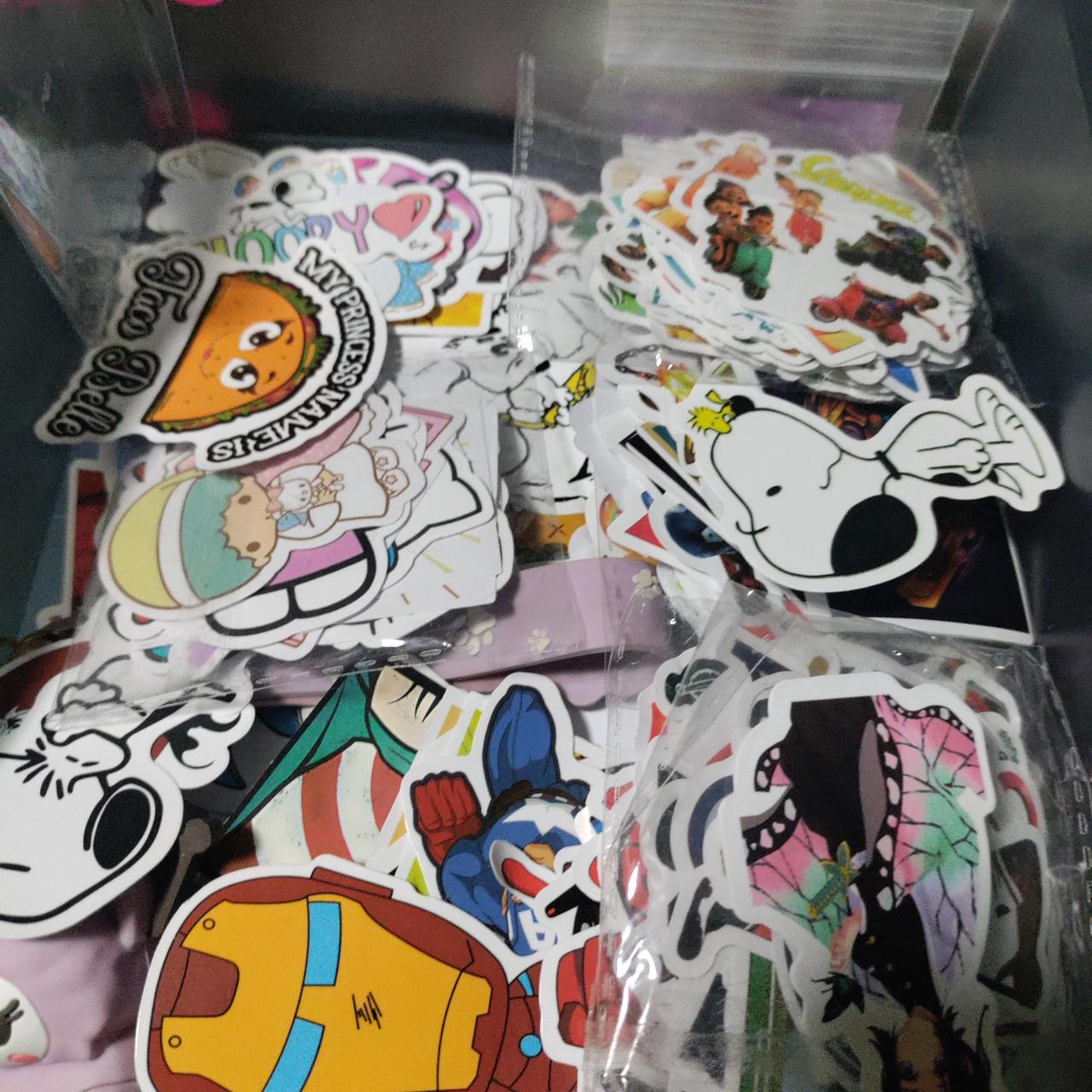 A bunch of random stickers that I'm trying to get - Depop