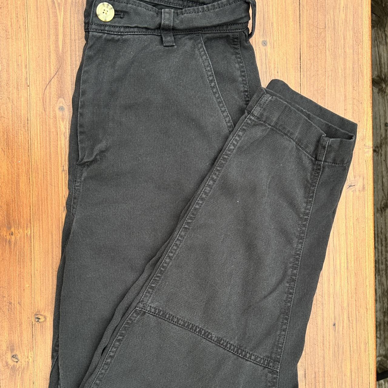 Everlane Women's Black Trousers | Depop