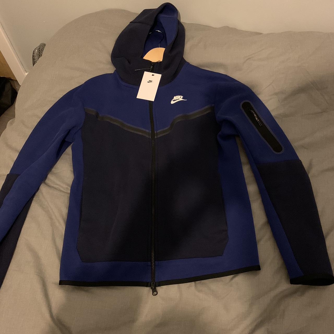 deep royal blue nike tech