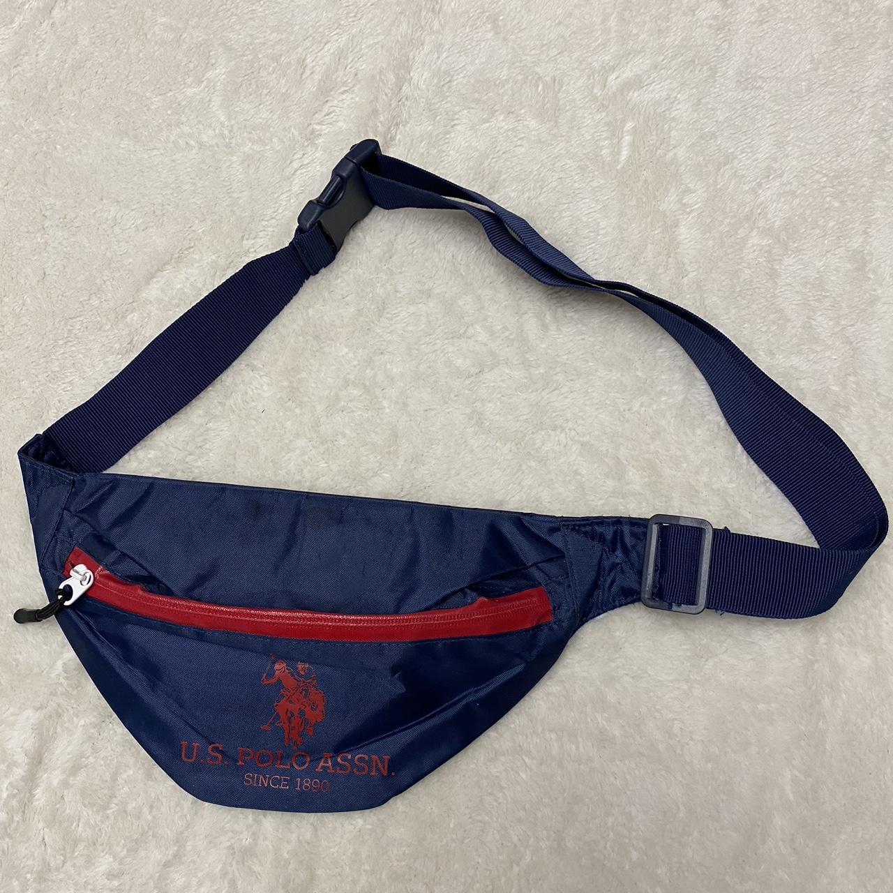 U.S. Polo Assn. Men's Navy and Red Bag