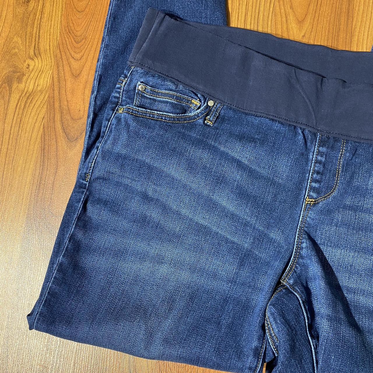 GAP maternity true skinny denim blue jeans closet... Depop