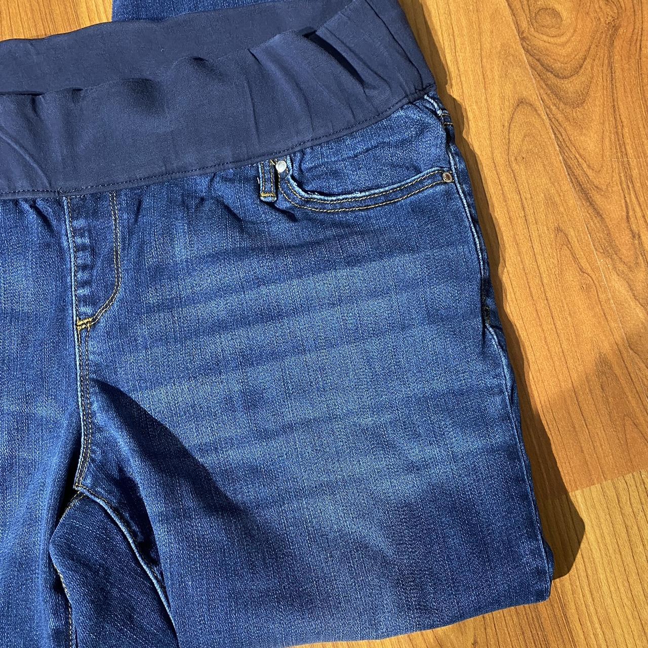 GAP maternity true skinny denim blue jeans closet... Depop