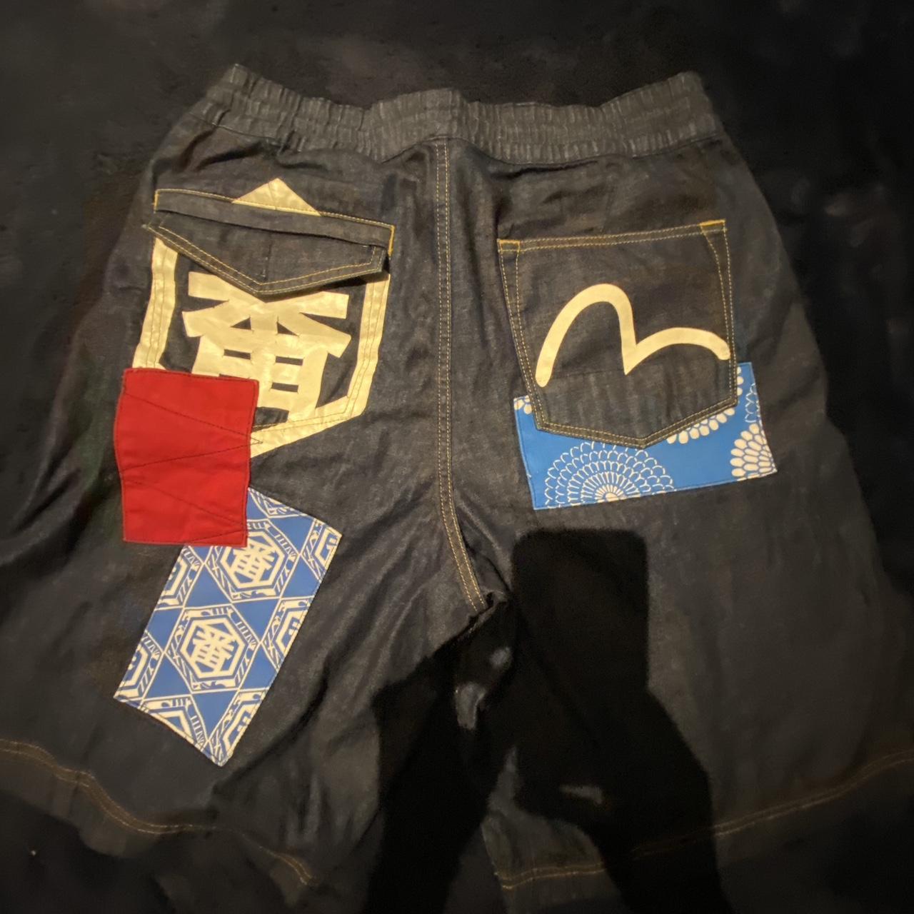 Evisu Jean Shorts Unaware On Size Fit A 32 Pristine... - Depop