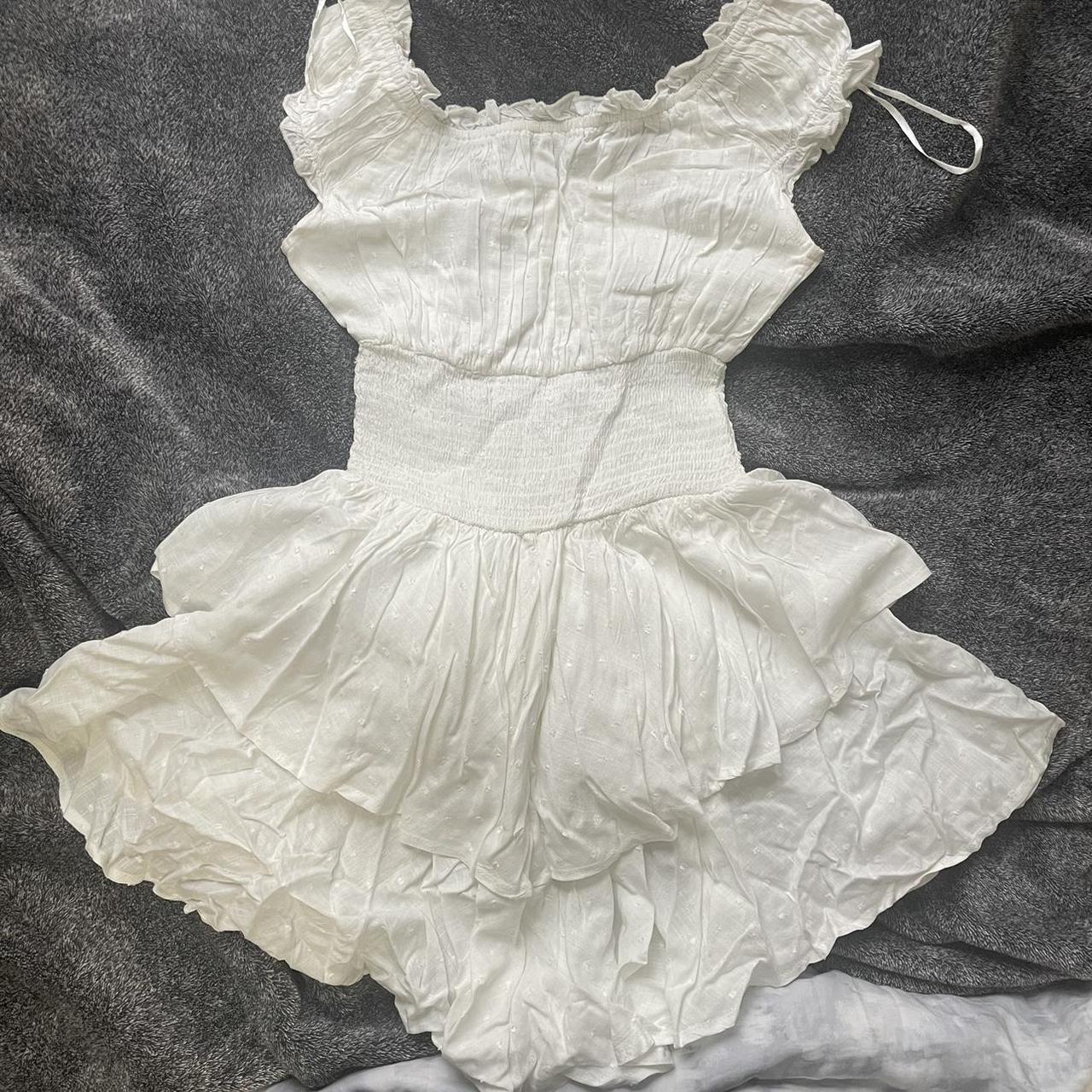 Princess Polly The Love Galore Romper White Size Depop