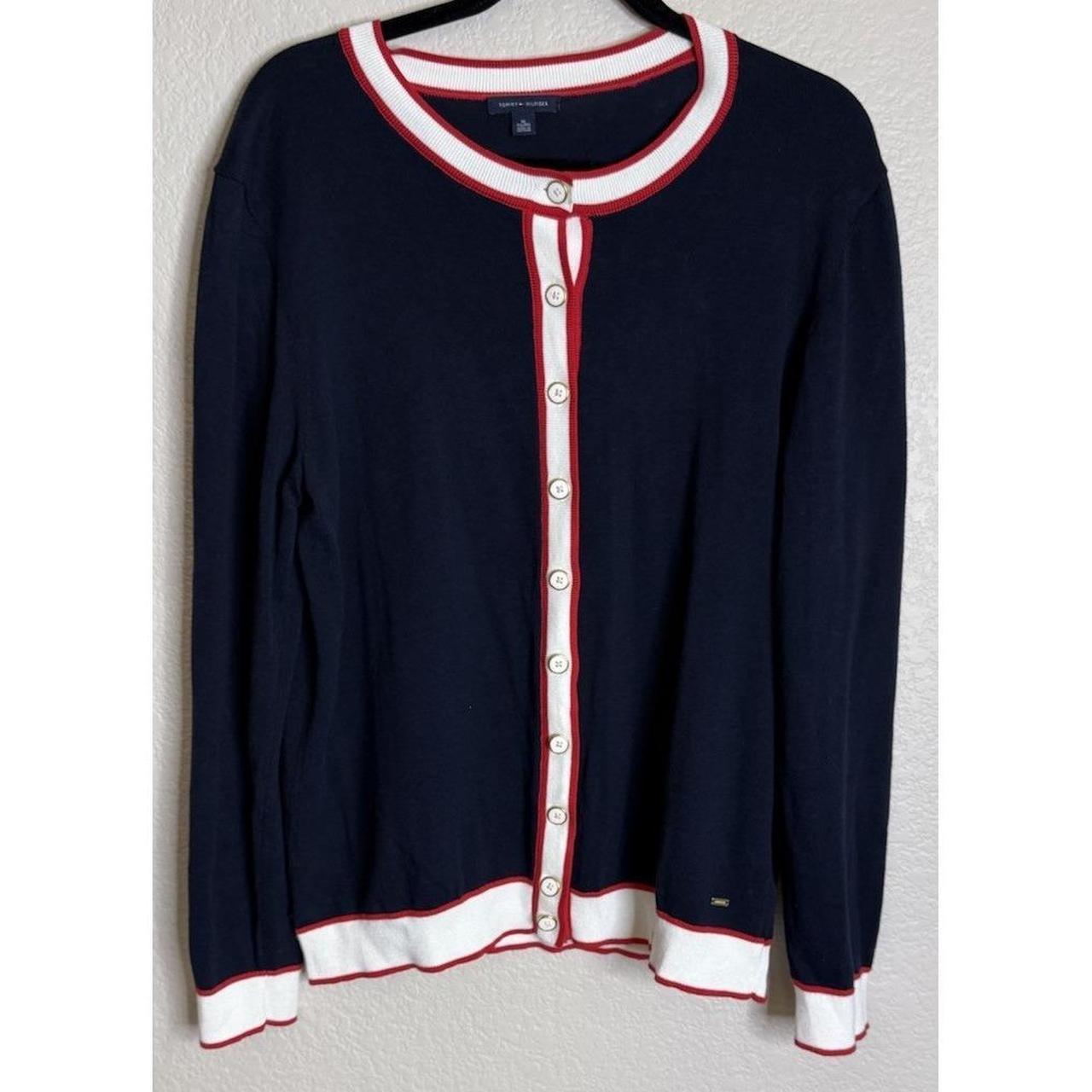 Tommy Hilfiger Women's Cardigan - Multi - XL – To… - image 1