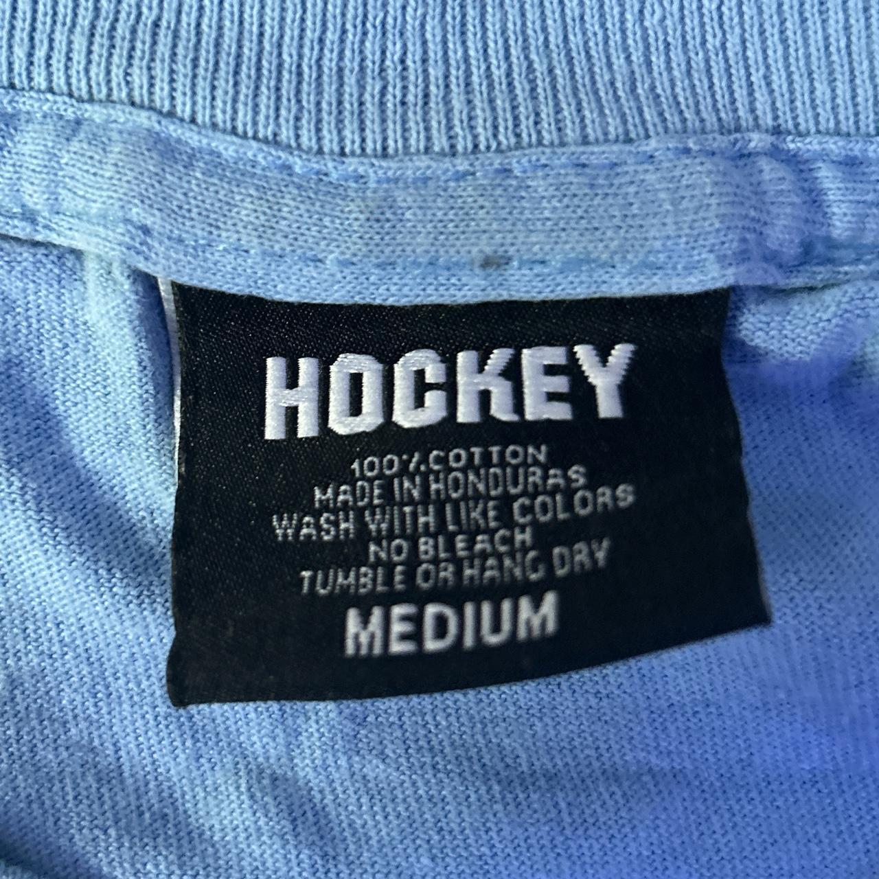 light blue hockey fucking awesome tee some... Depop