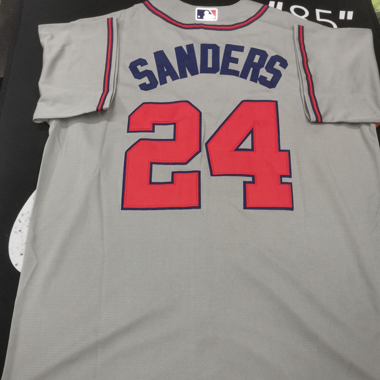 Made in USA Deion Sanders Braves Jersey with tags - Depop