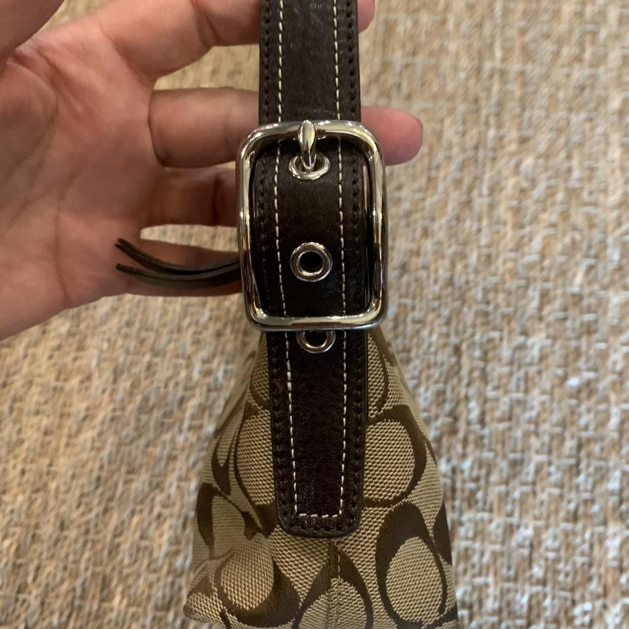 ケイコ2点　カチューシャ Y2K Coach Demi Mini Baguette Small Purse Coach | Depop