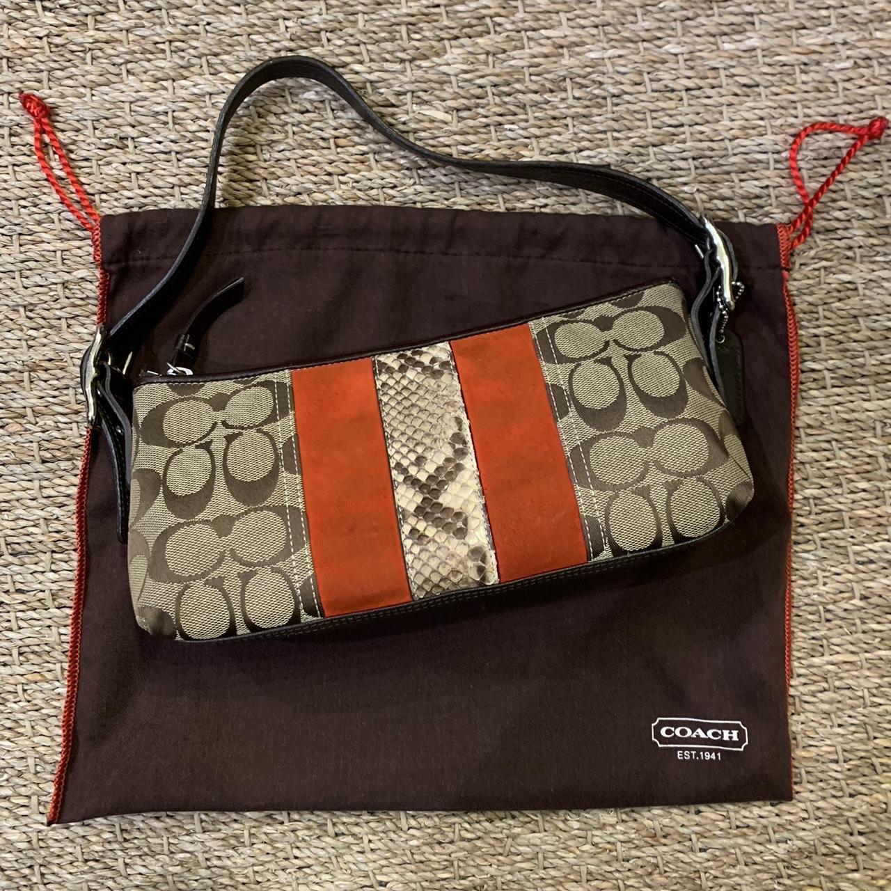 Y2K Coach Demi Mini Baguette Small Purse Coach | Depop