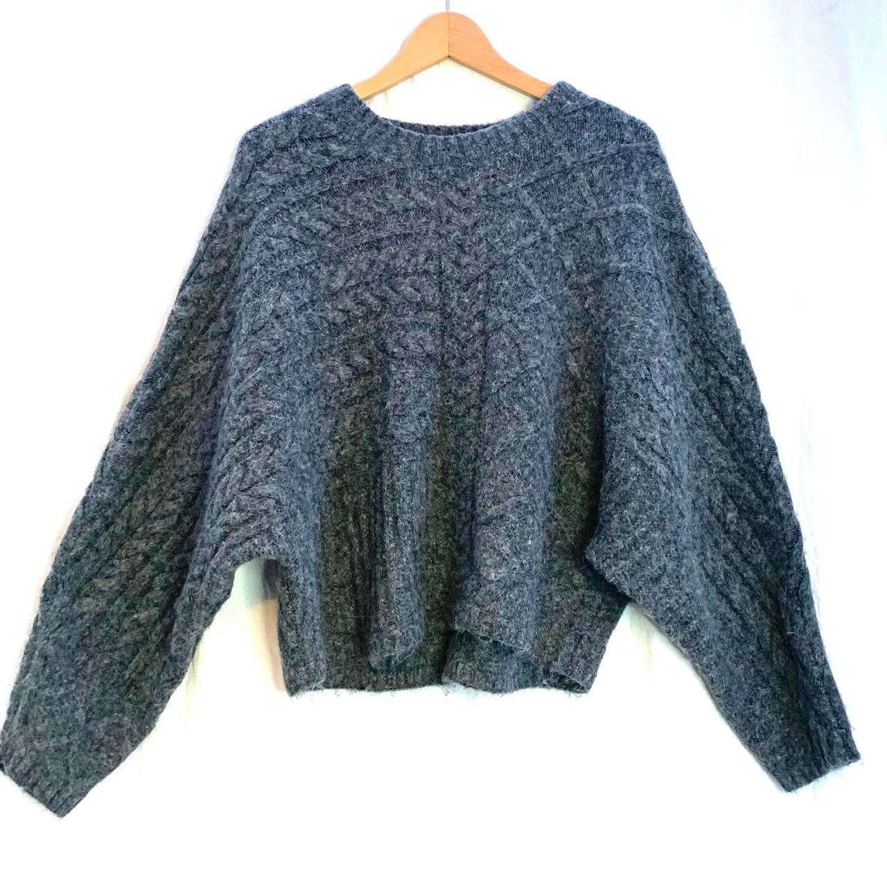 Abercrombie & Fitch Women's Sweater - Grey - M – … - image 1