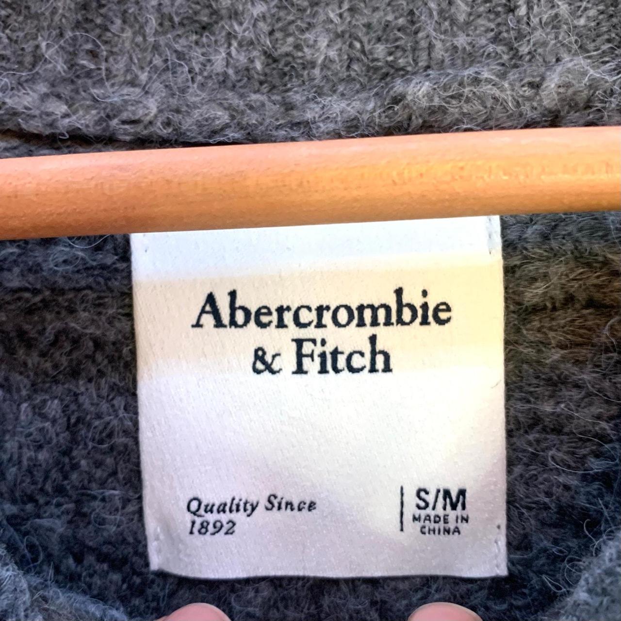 Abercrombie & Fitch Women's Sweater - Grey - M – … - image 5