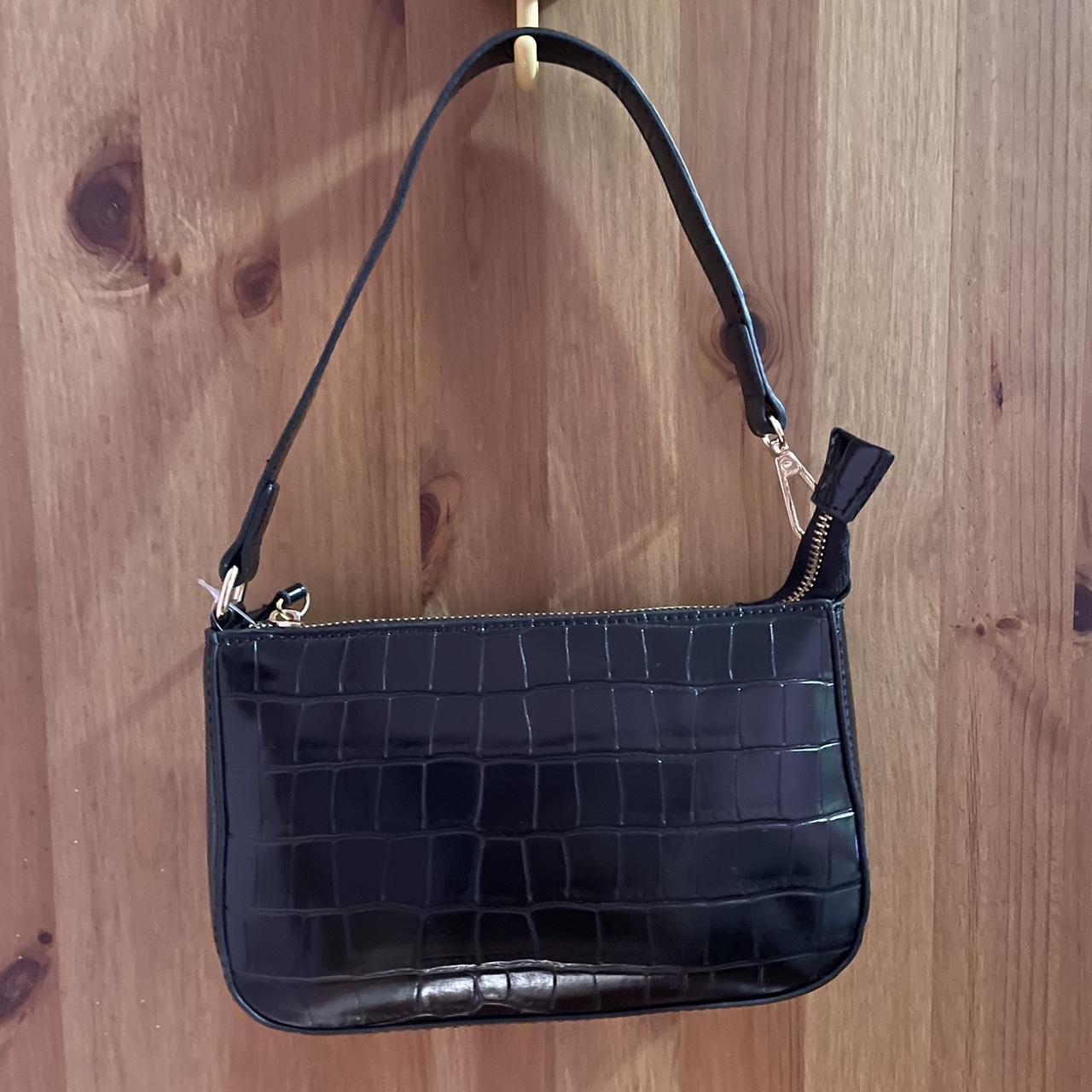 Liz Claiborne Classy Light Brown Faux Croc Handbag Satchel Purse with  Tassles* | eBay
