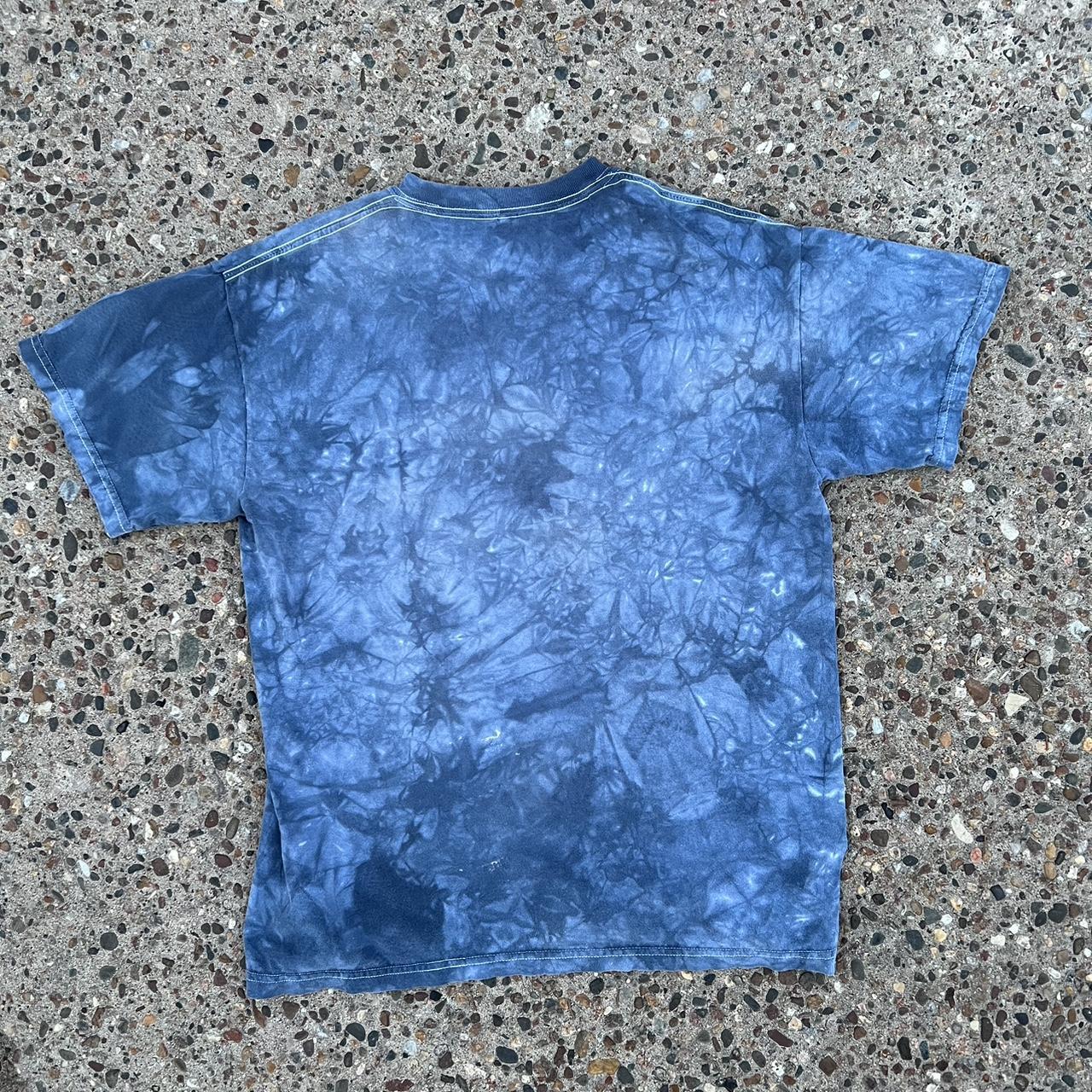 The Mountain Men's Blue and Navy T-shirt | Depop
