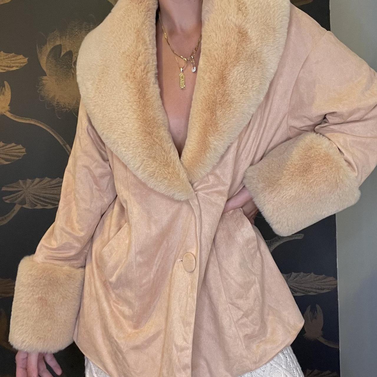 ZYA THE LABEL X PRINCESS POLLY Allure Brown Coat... Depop