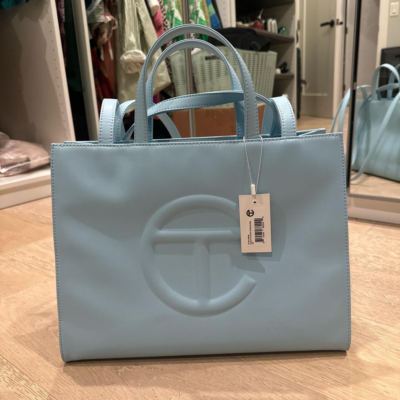 Ｔelfar Medium Pool Blue 2024 Shopping bag