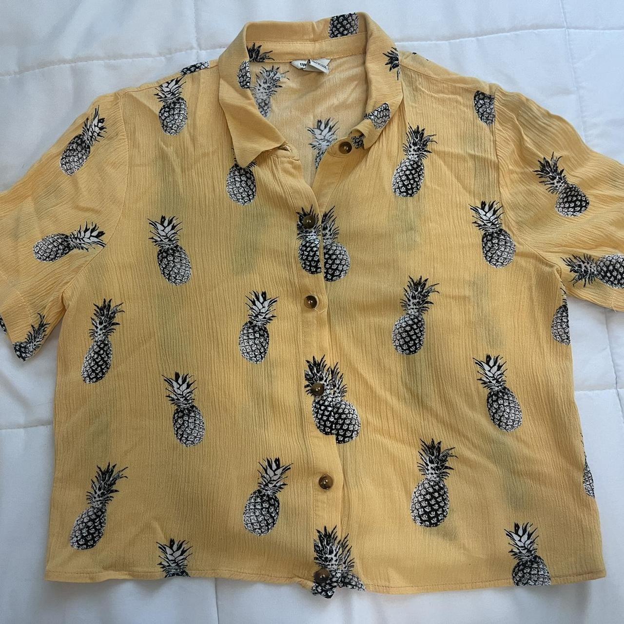 Pineapple shirt forever 21 best sale