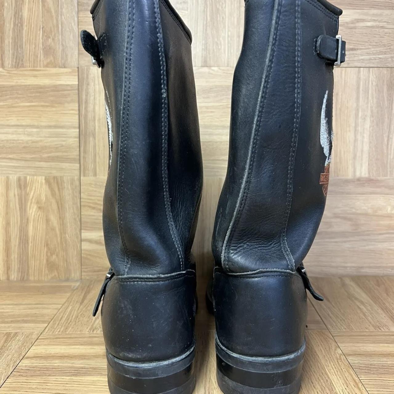 Harley davidson mega hot sale conductor boots