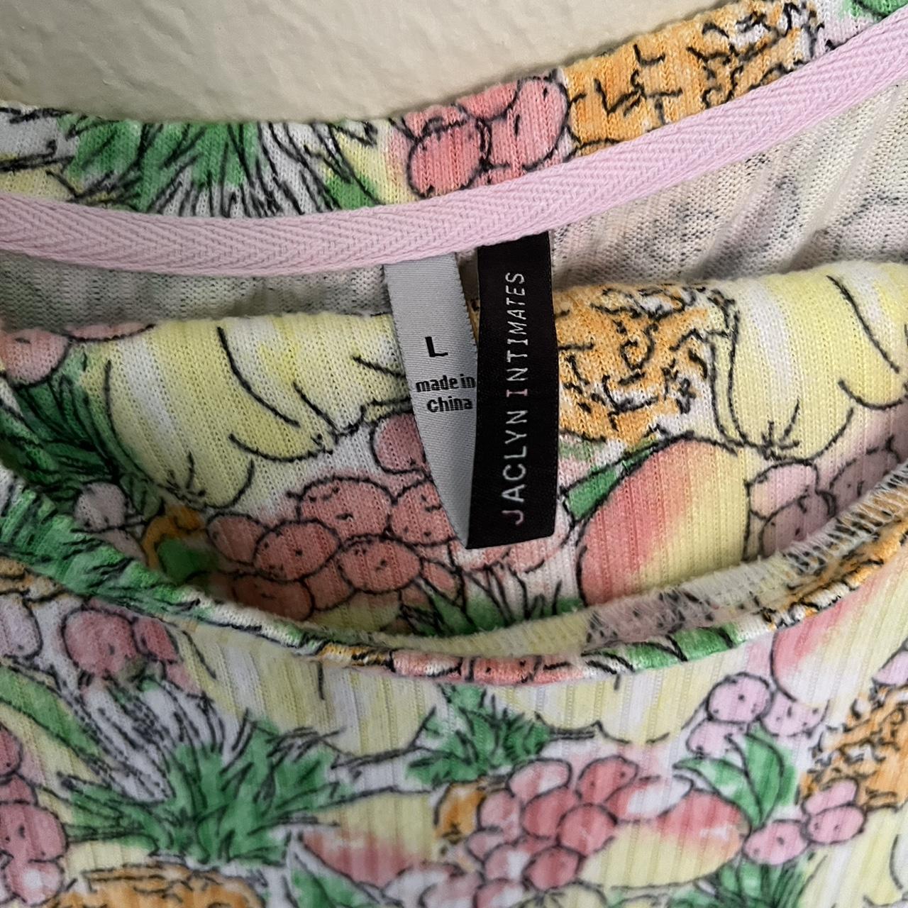 jaclyn intimates // super cute fruit pajamas // so... - Depop