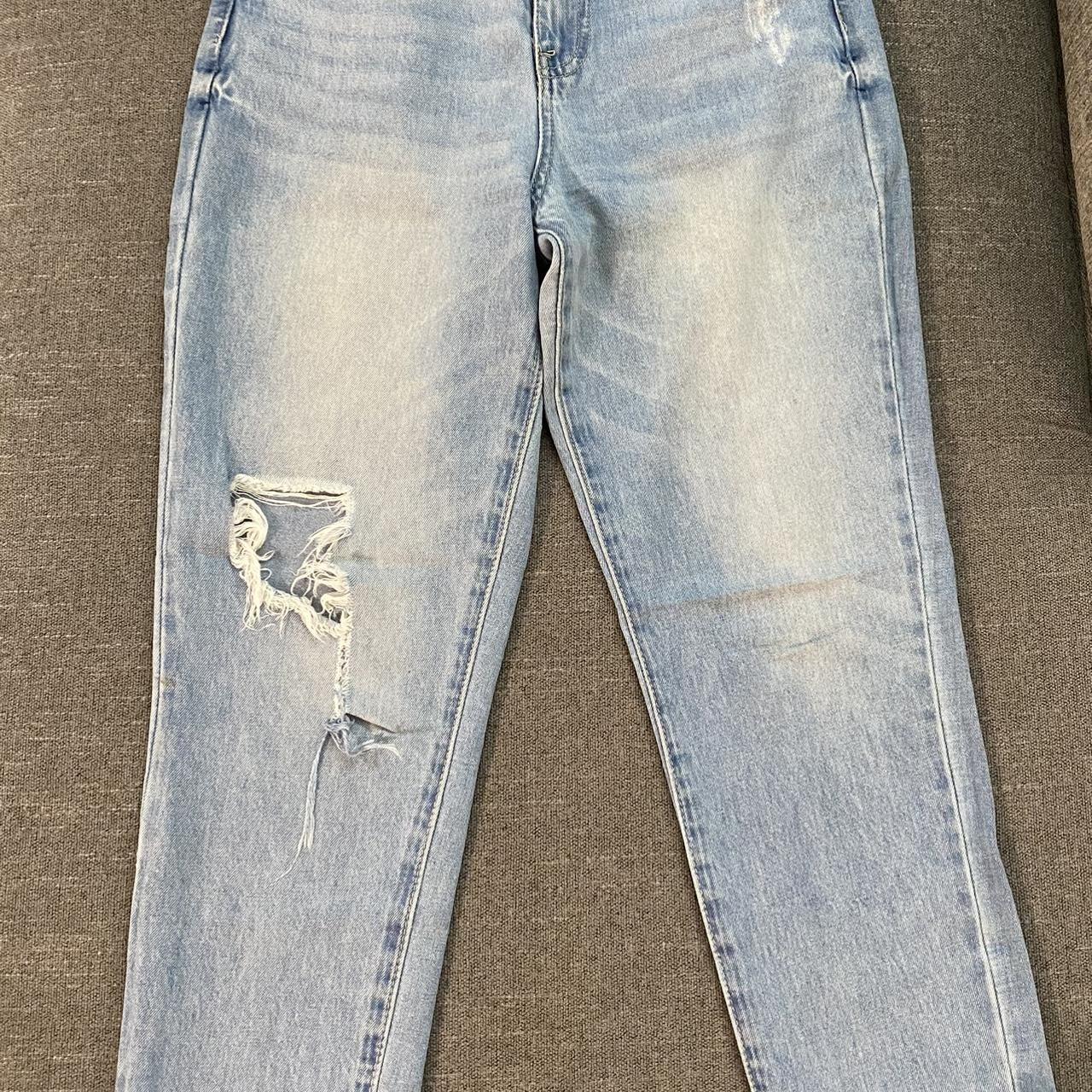 YMI Ankle High Rise Dream Fit Jeans! Light wash... - Depop