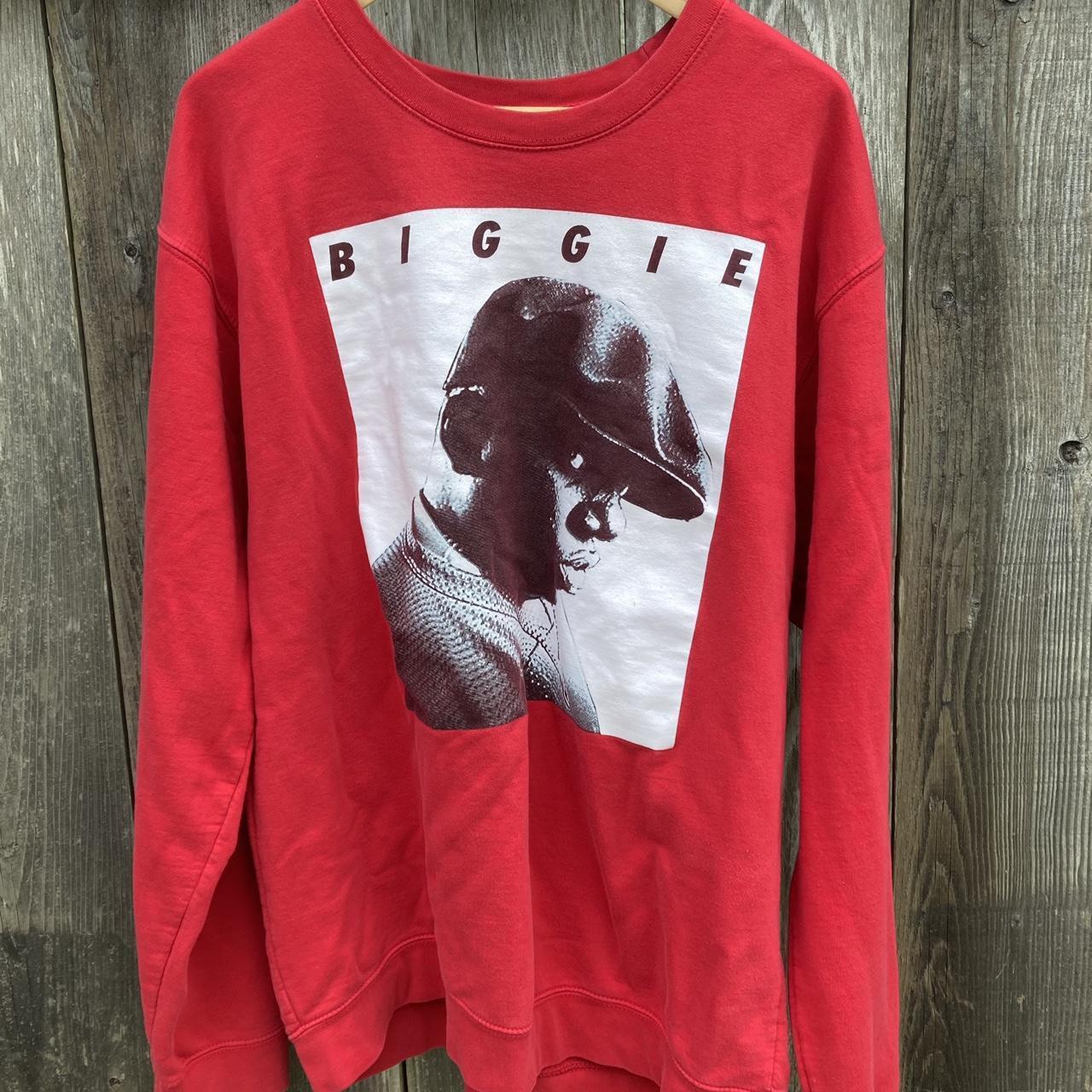 Biggie smalls oversize sweater Brand Brooklyn mint. Depop