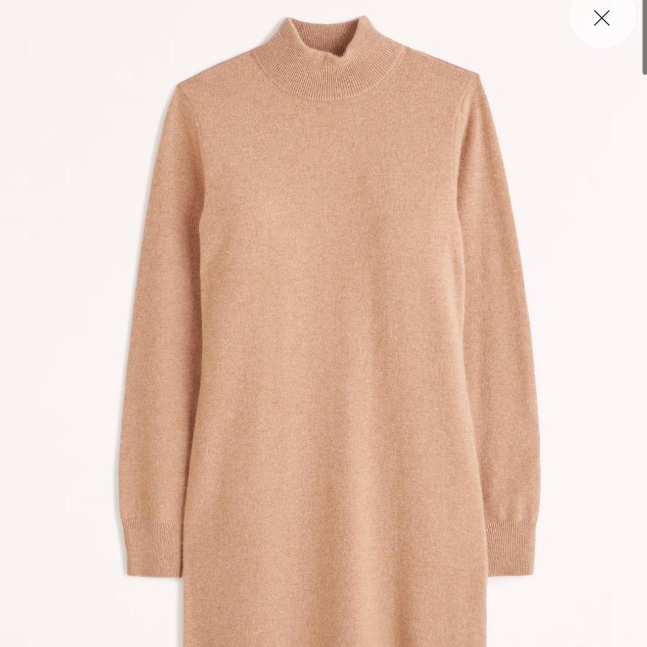 Mockneck Abercrombie Sweatshirt Dress Mock Neck Sweater Dress