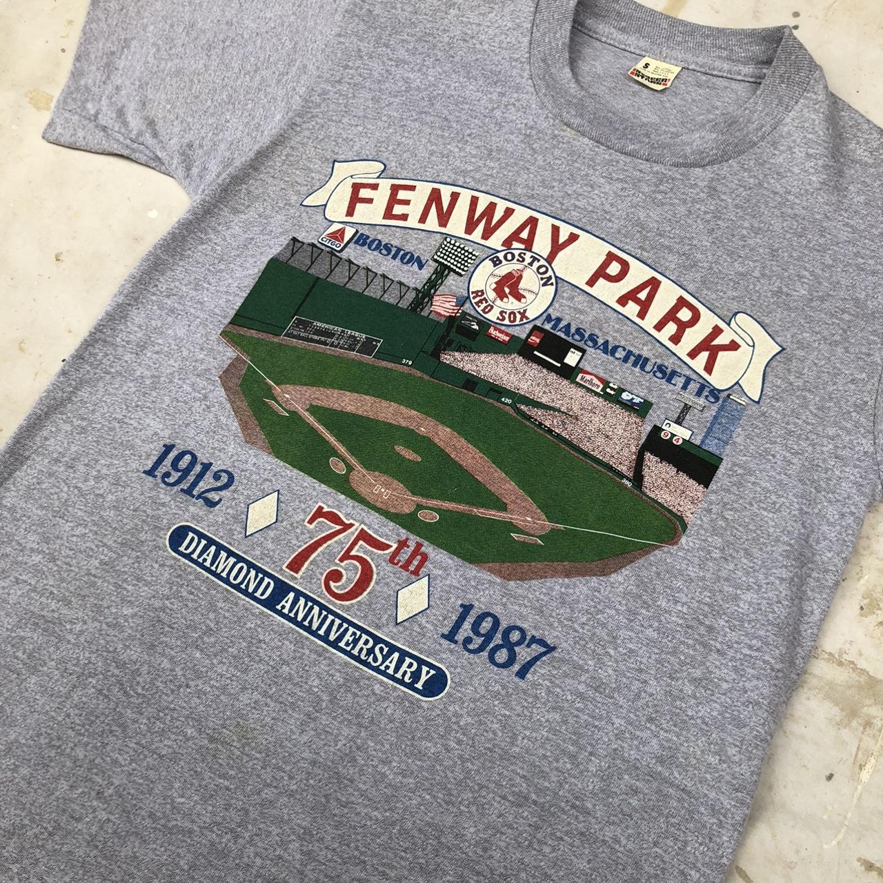 1987 Boston Red Sox Shirt fenway Park 80s Red Sox Shirt 80s 