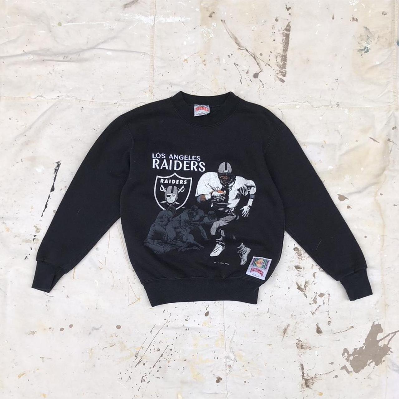 Tultex, Shirts, Vintage Nfl Los Angeles Raiders Crewneck Sweatshirt