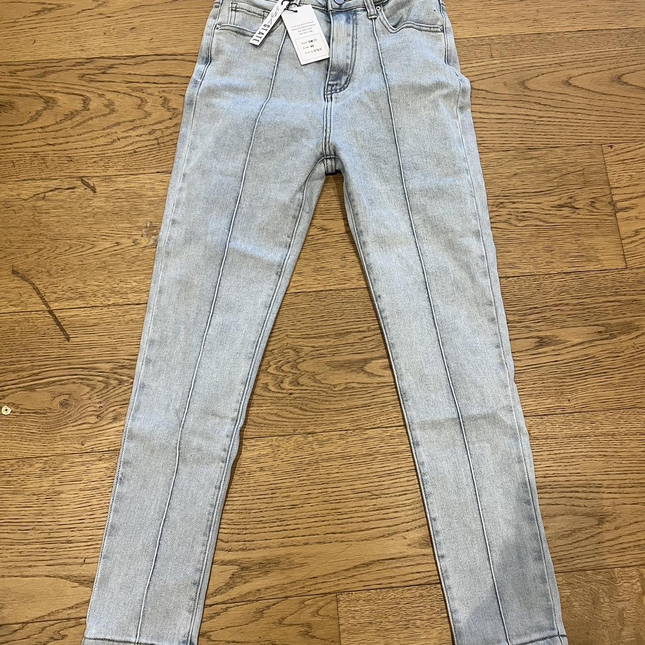 BNWT Size 8 Style State Light Blue Denim Jeans with... - Depop