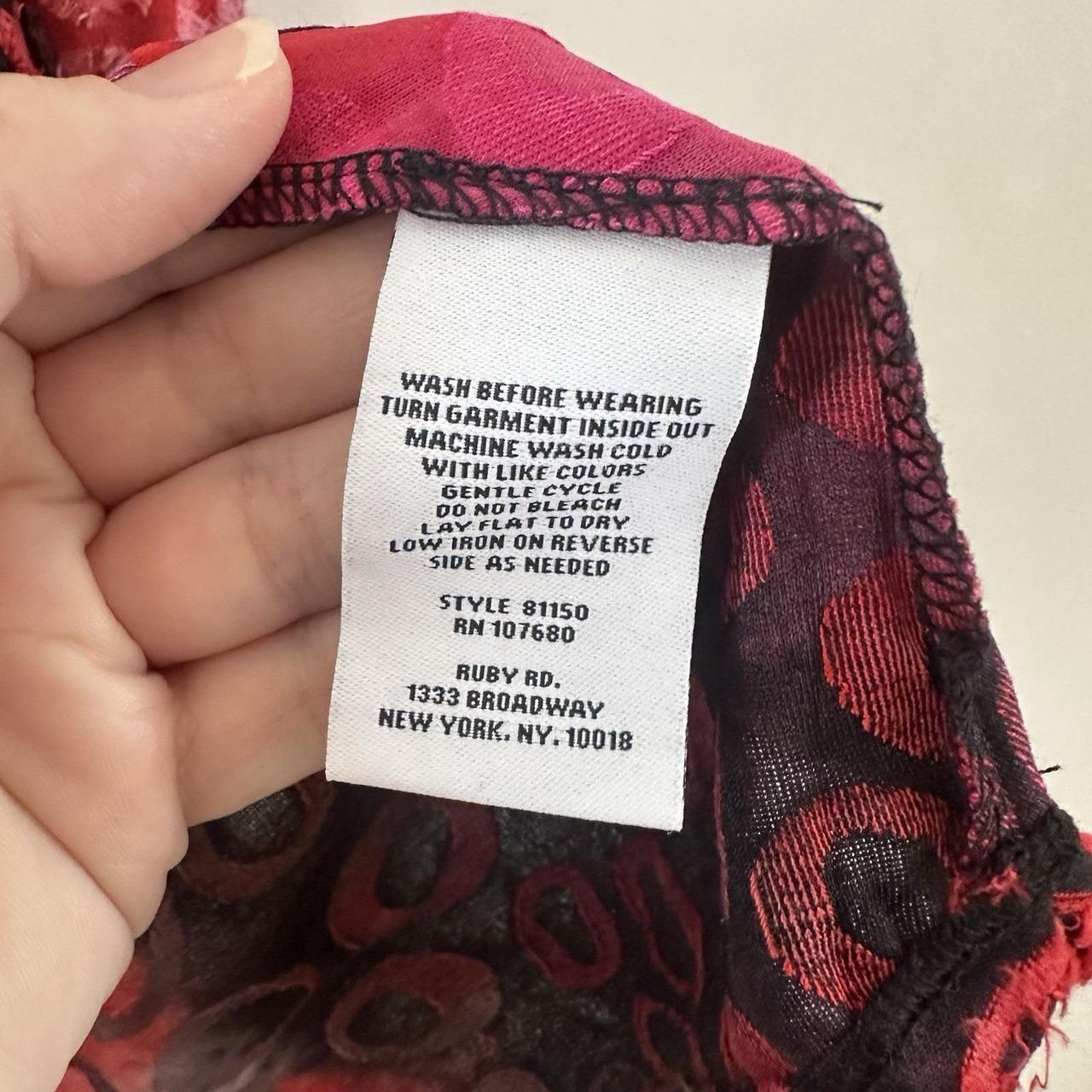 Ruby Rd. Women's Blouse - Multi - L – VTG Ruby Rd… - image 6