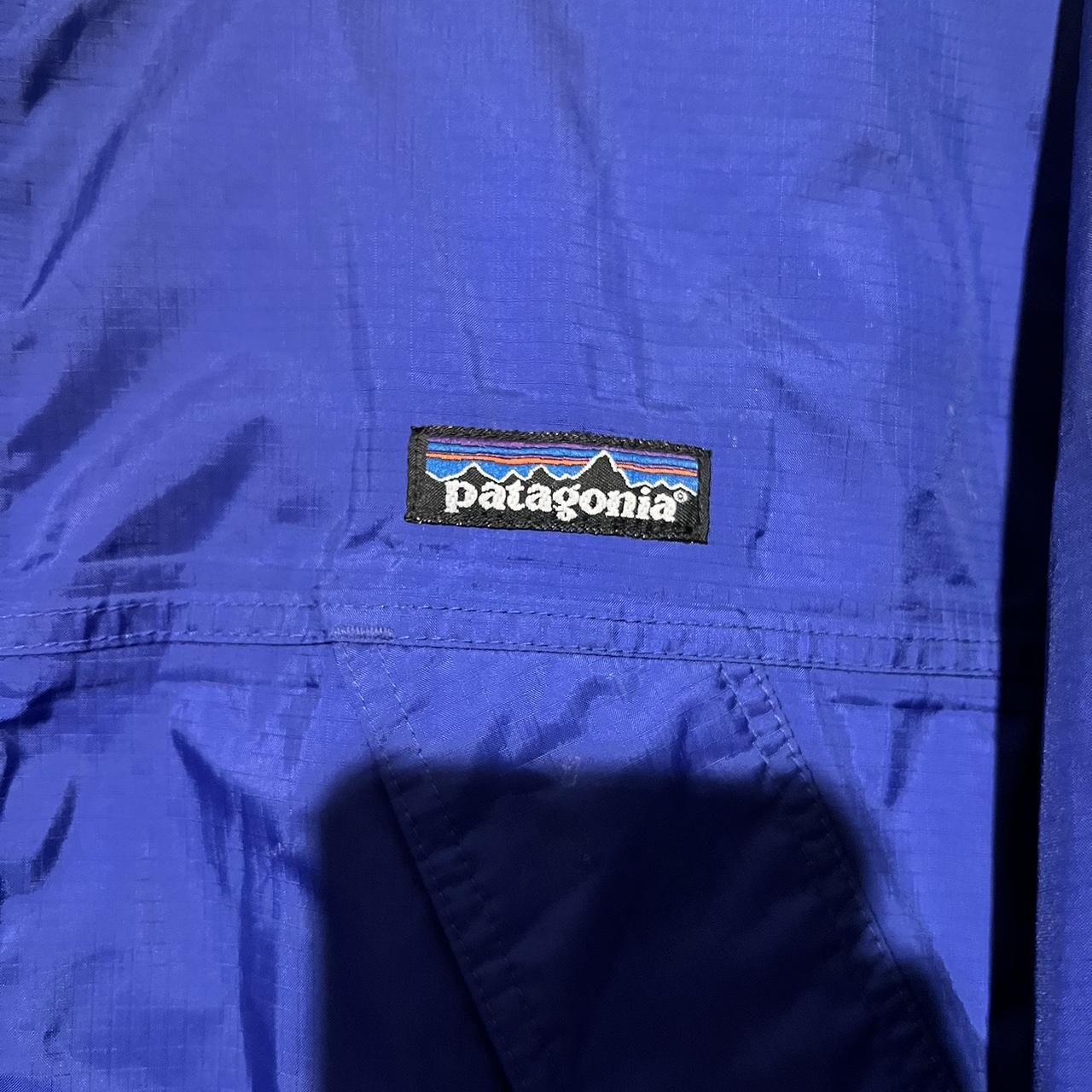 Patagonia Men's Blue and Red Jacket | Depop