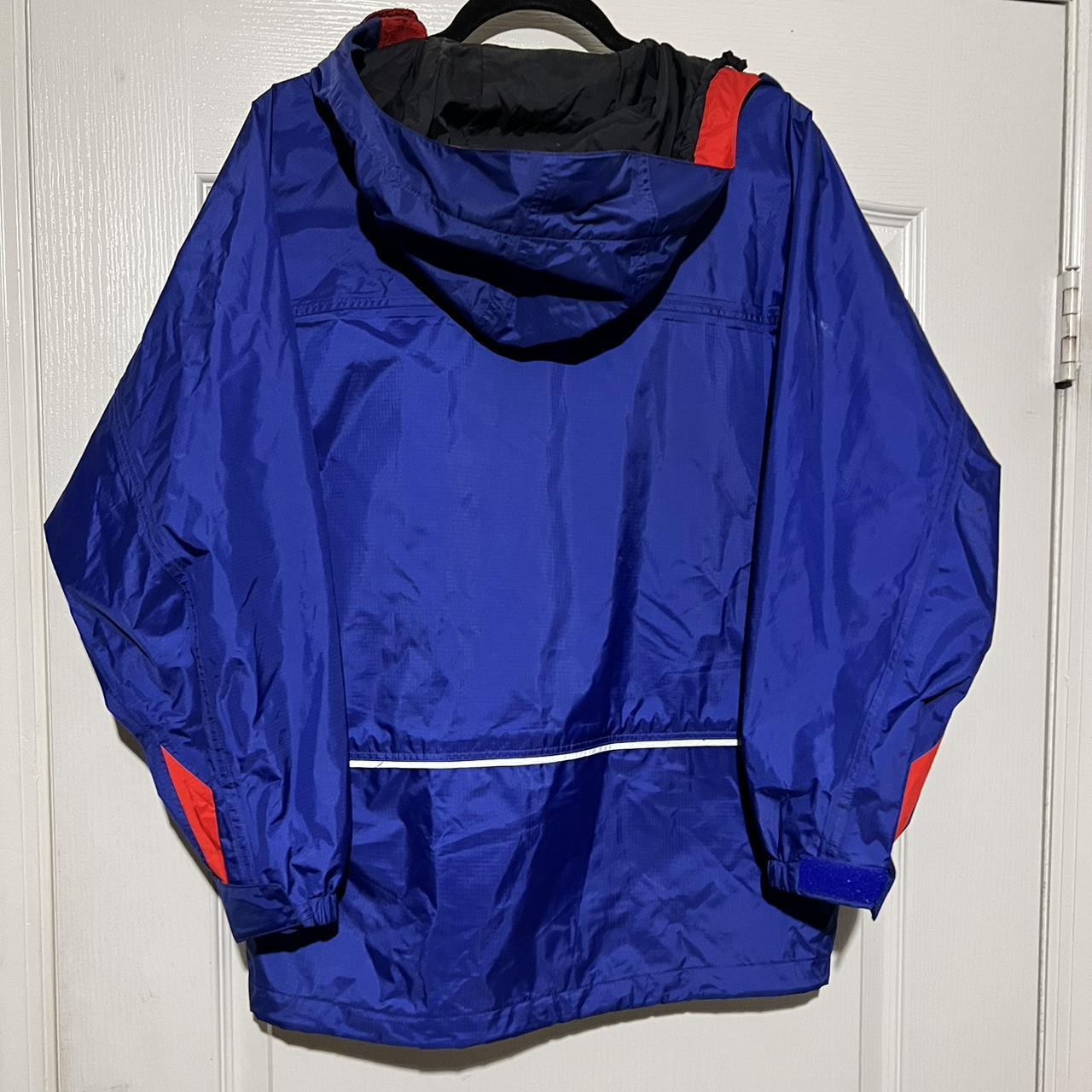 Patagonia Men's Blue and Red Jacket | Depop