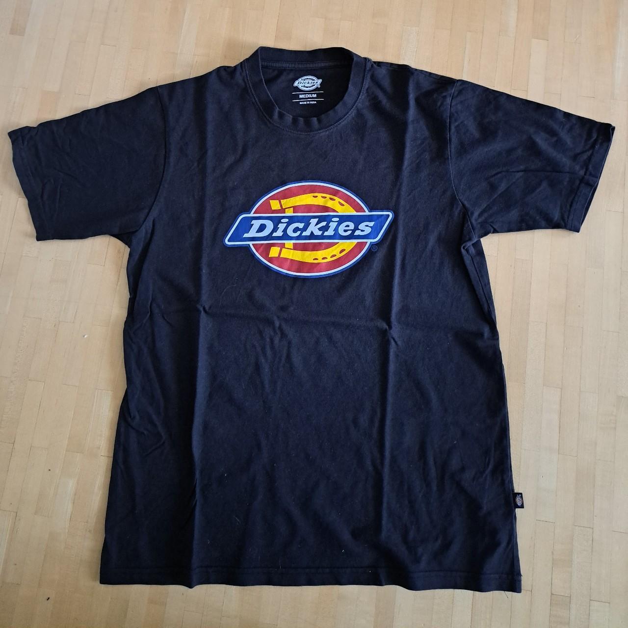 black Dickies Tshirt Size: M great condition Dm me... - Depop