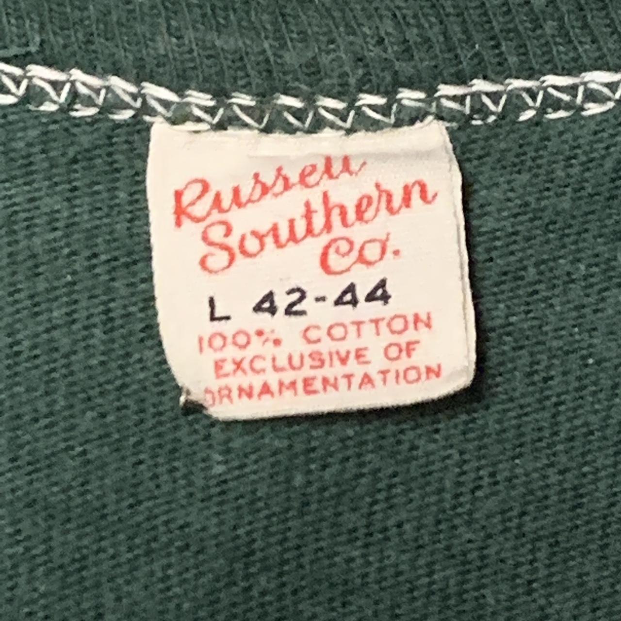 true vintage 1950s russell southern co t-shirt... - Depop